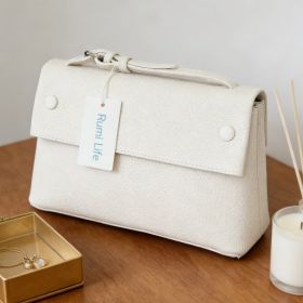 Simple Fashion Handbag-White (Option: 6926398673524)